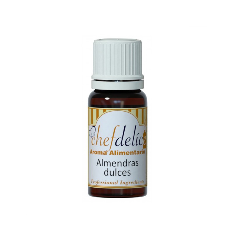 Aroma Líquido de Almendras Dulces Chefdelice 10 ml