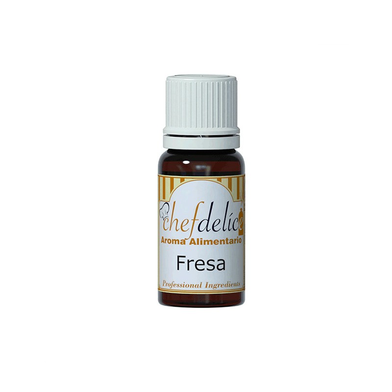 Aroma Líquido de Fresa Chefdelice 10ml