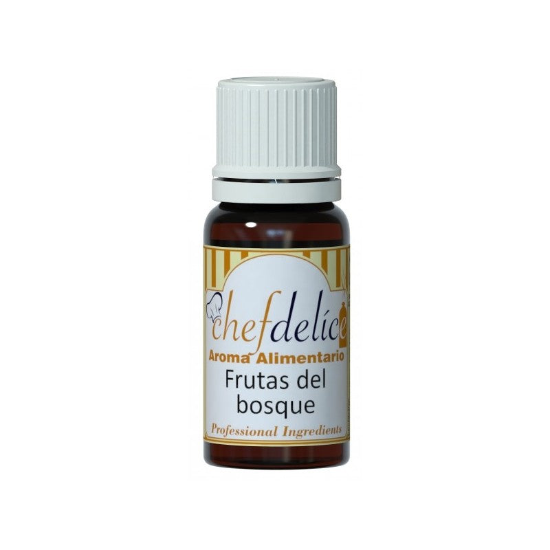 Aroma Líquido de Frutas del Bosque Chefdelice 10 ml