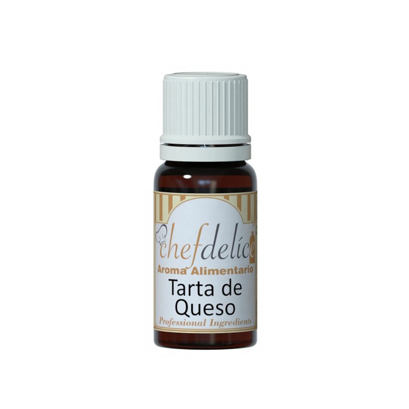 Aroma Líquido de Tarta de Queso Chefdelice 10 ml
