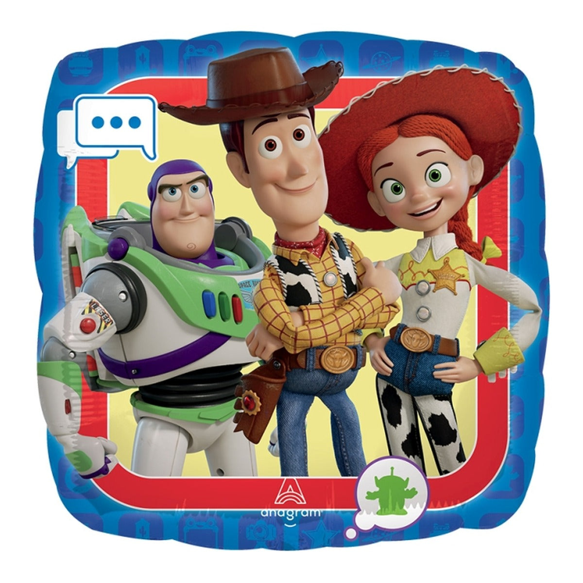 Globo Foil Toy Story 5 45 cm