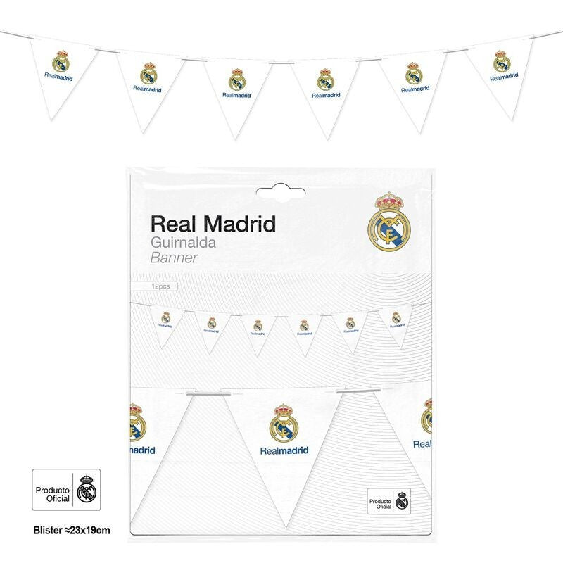 Bandêrin Triangular Oficial Real Madrid