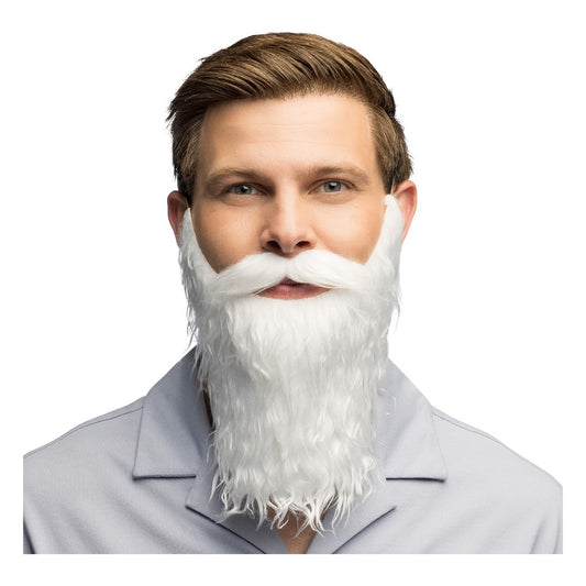 Barba Clásica Blanca