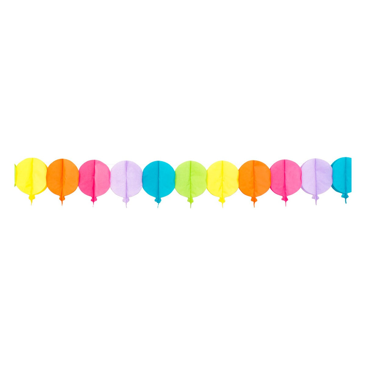 Guirnalda de Papel Globos 4 m