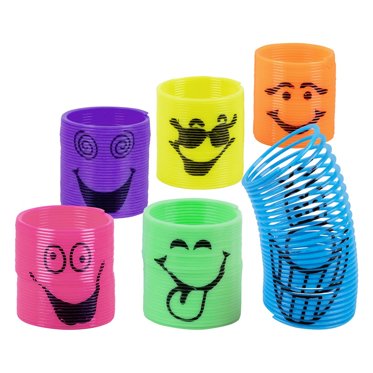 Muelles de Juguete Smile 3 cm 6 uds