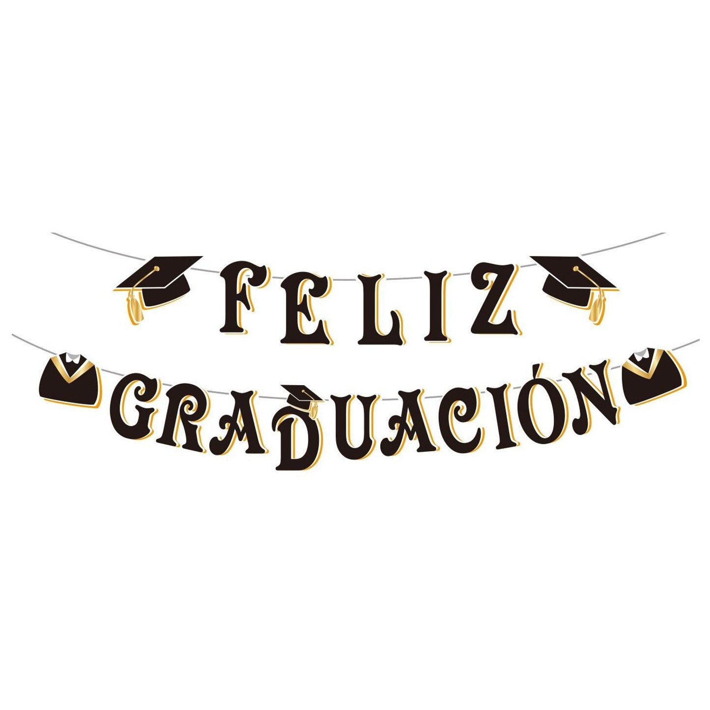 Guirnalda Graduación Cartón 3m