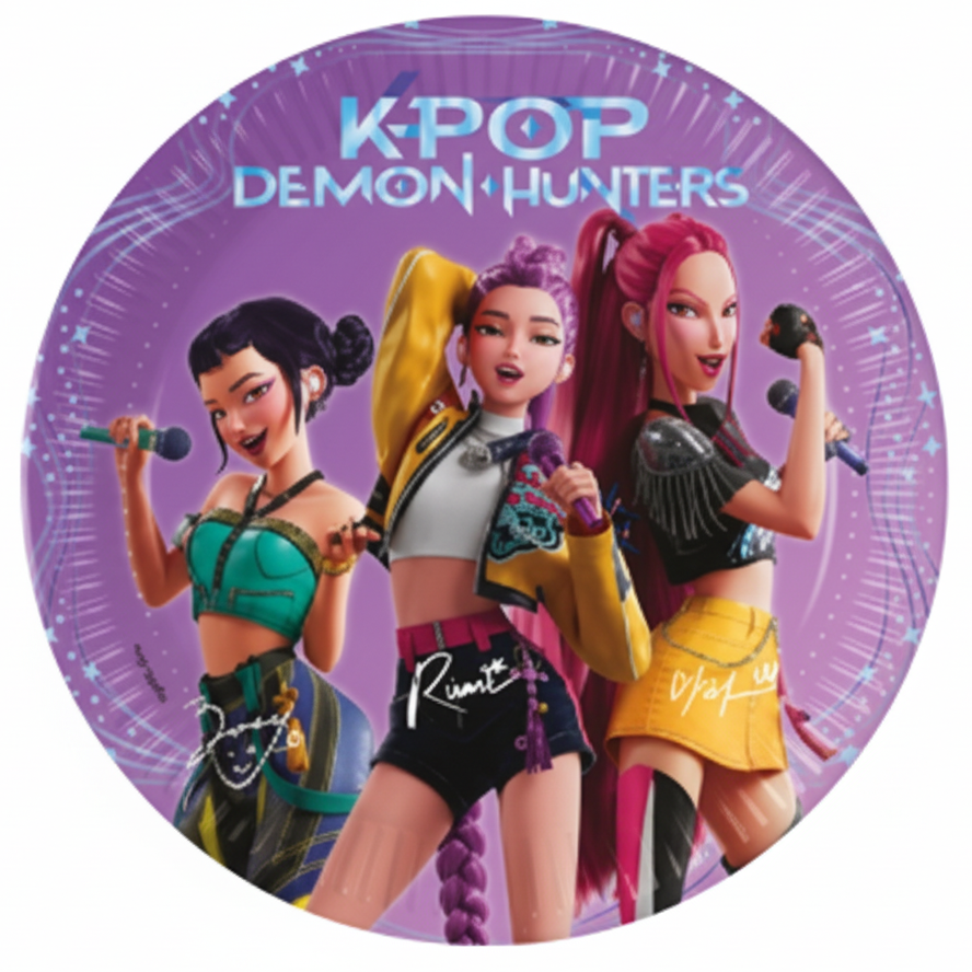 Platos K-Pop 20cm 8uds
