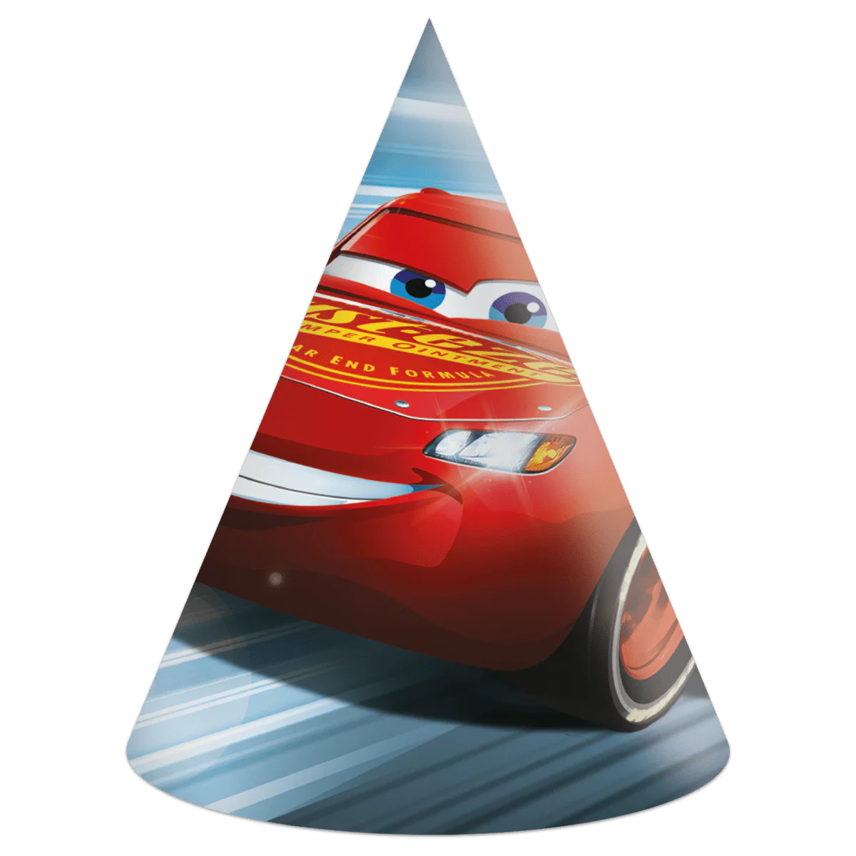 Gorros de Fiesta Cars La Victoria es Mia Pack 6 uds