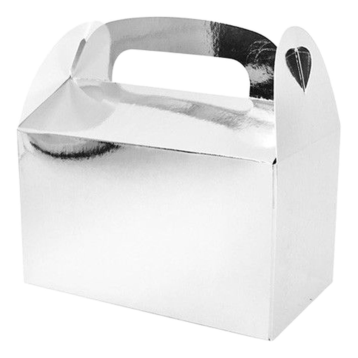 Cajas de Regalo Metalizadas con Asa 16 x 15,5 x 9,5 cm 2 uds