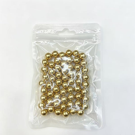Perlas de azúcar doradas para decorar tartas 50g - Grande - imagen 2