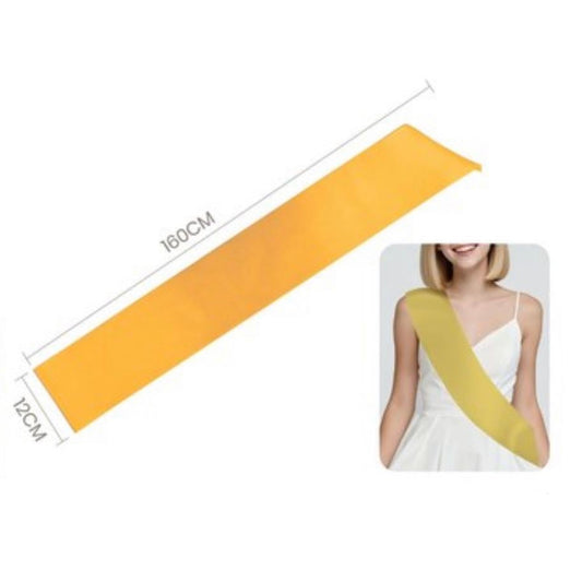 Banda de Fiesta Lisa PVC 160x12cm