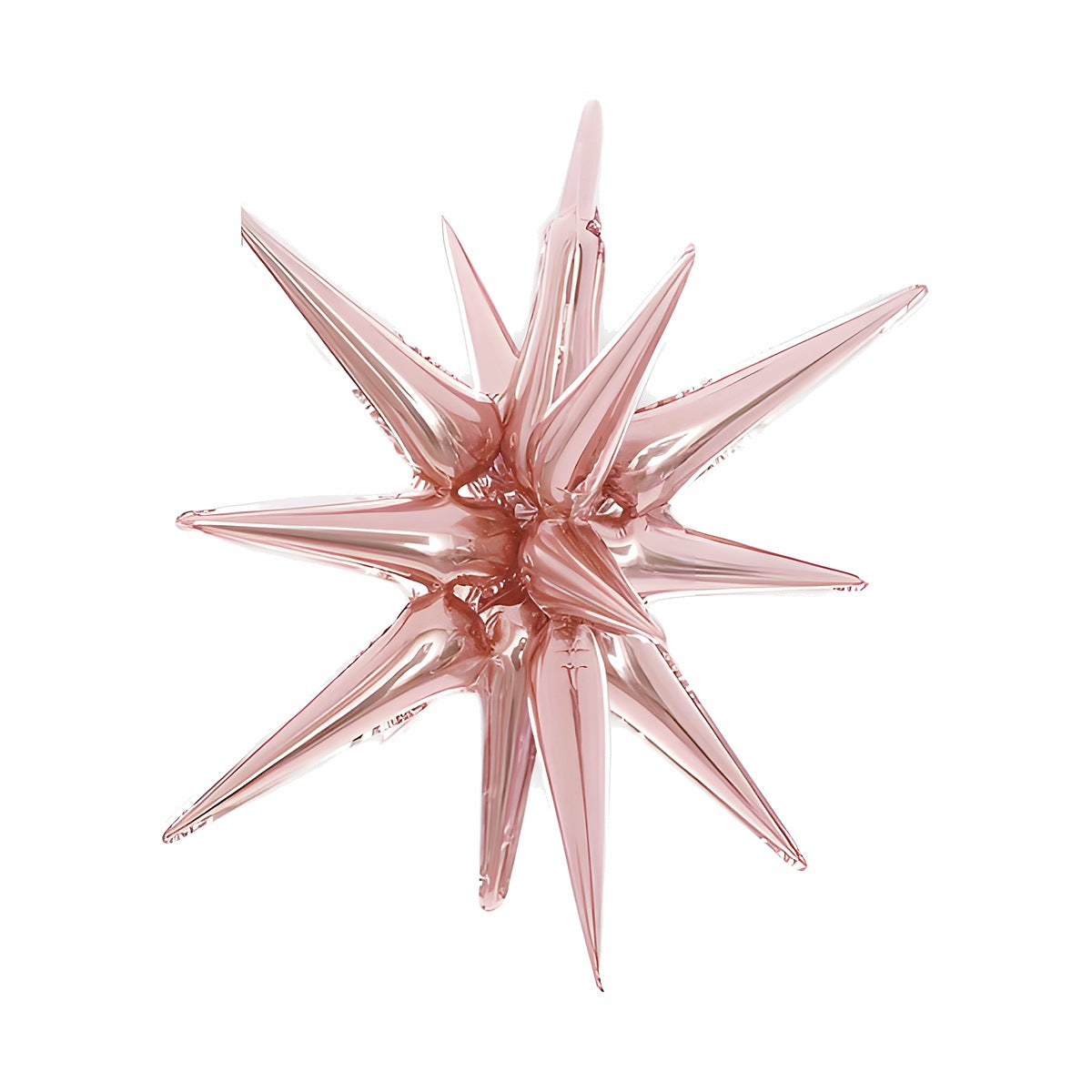Globo Foil Estrella 3D Metalizada 54 cm Rosa