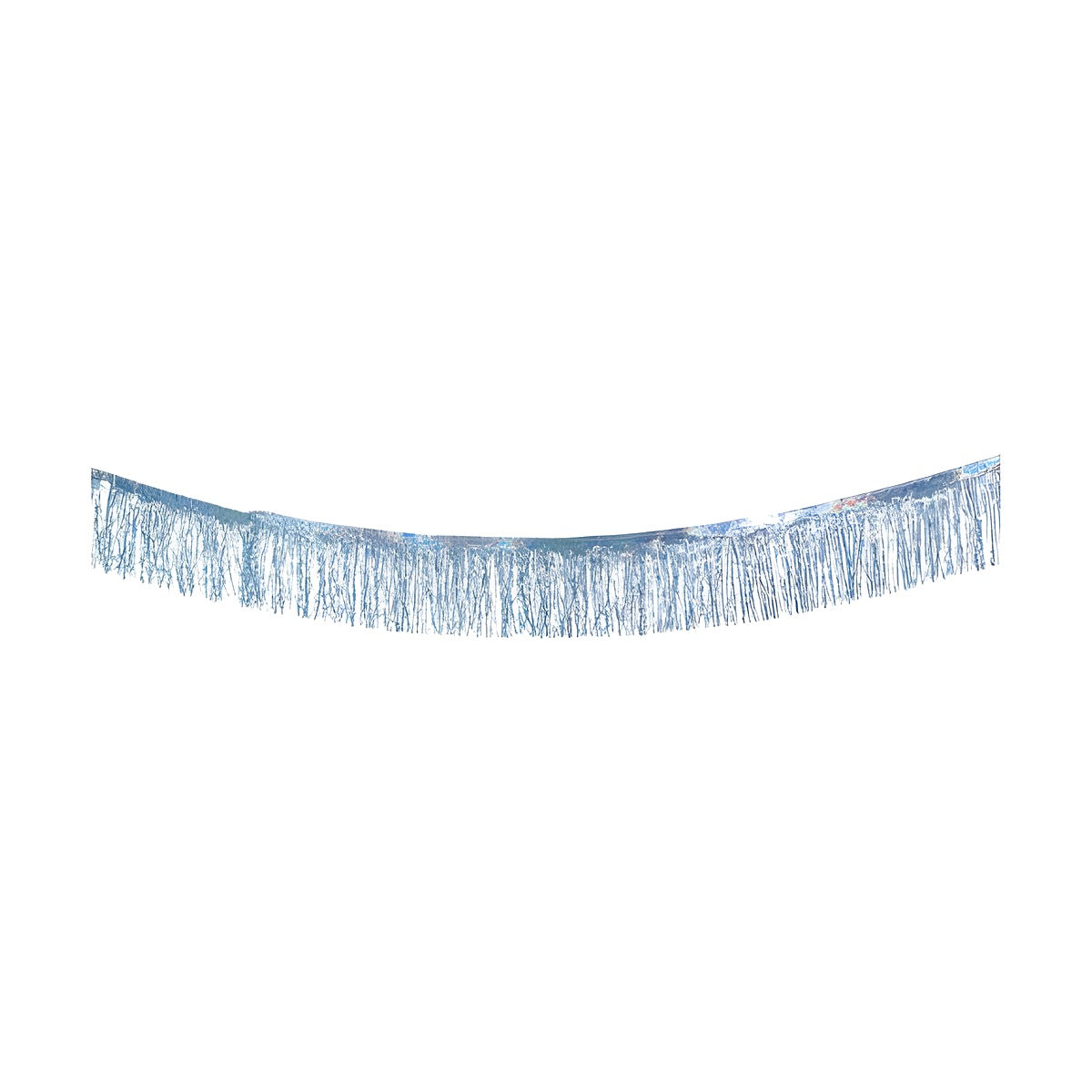 Guirnalda de Flecos Metalizados 200 x 20 cm Celeste