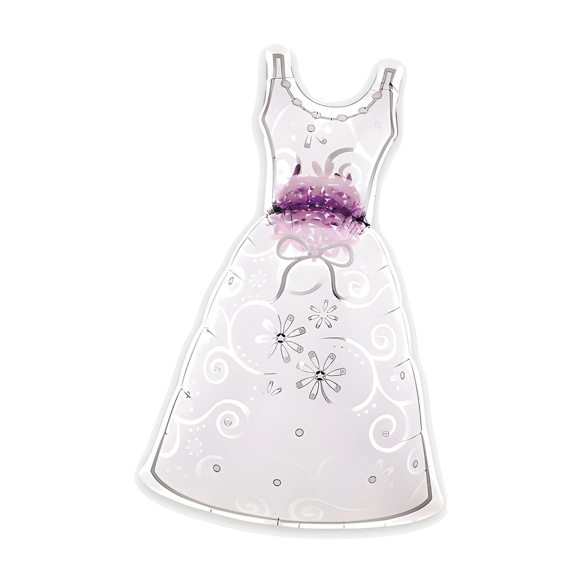 Globo Foil Vestido de Novia 74 cm
