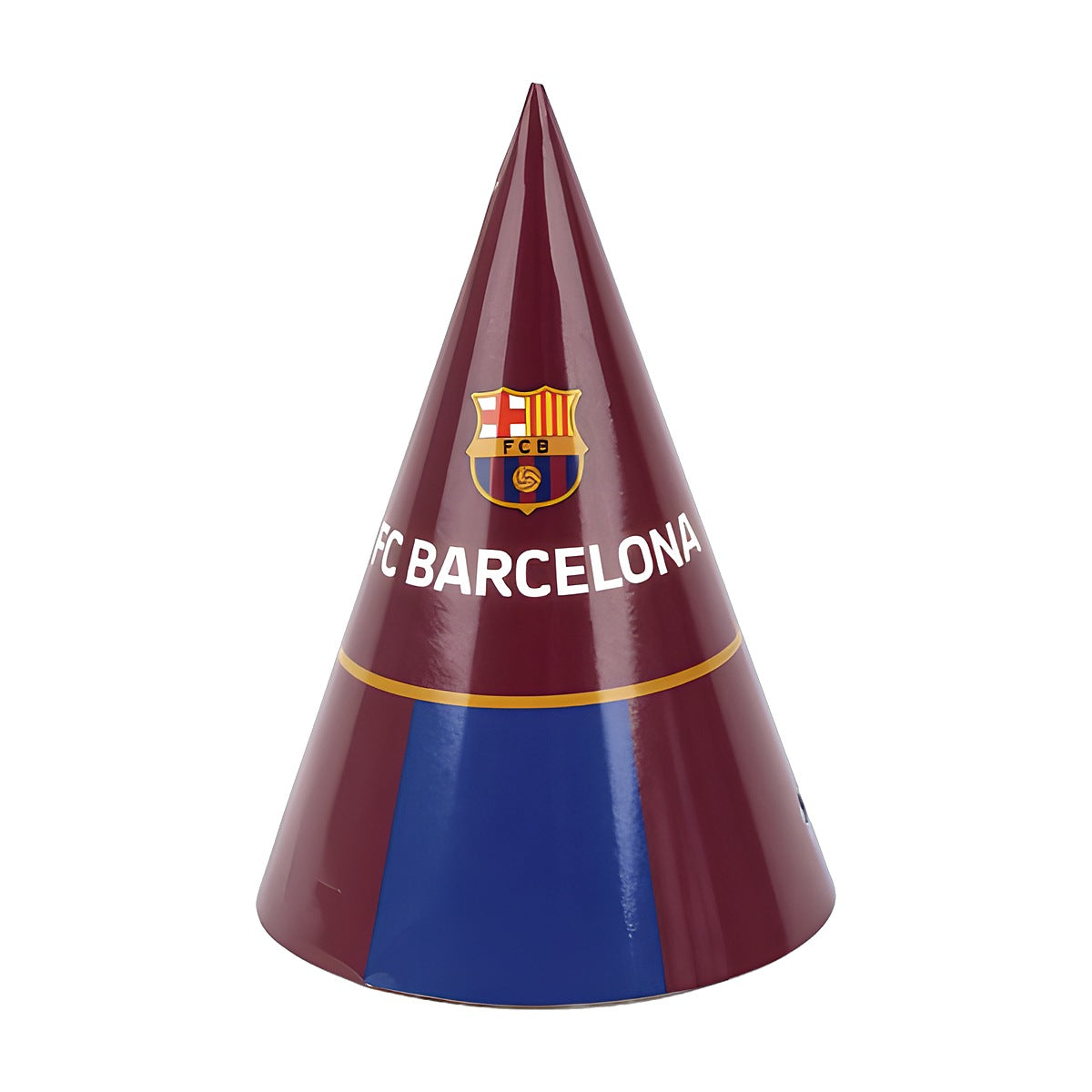 Gorros Fiesta Grana FC Barcelona 15 cm 6 uds