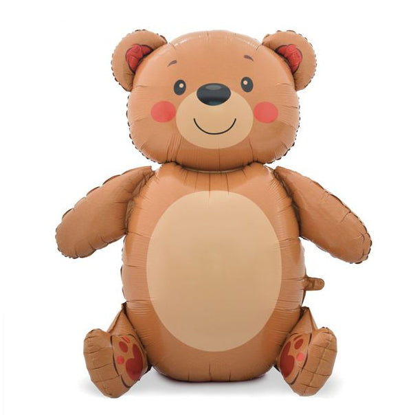 Globo Foil Oso Pardo de Pie 65×56×36 cm