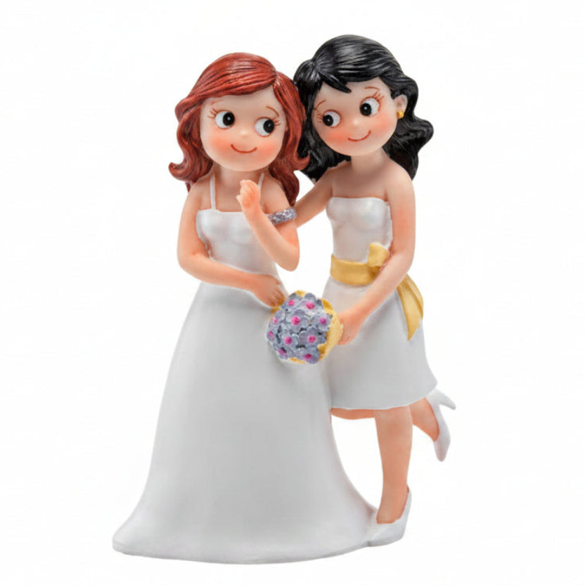 Figura Tarta Boda Dos Novias 20 cm