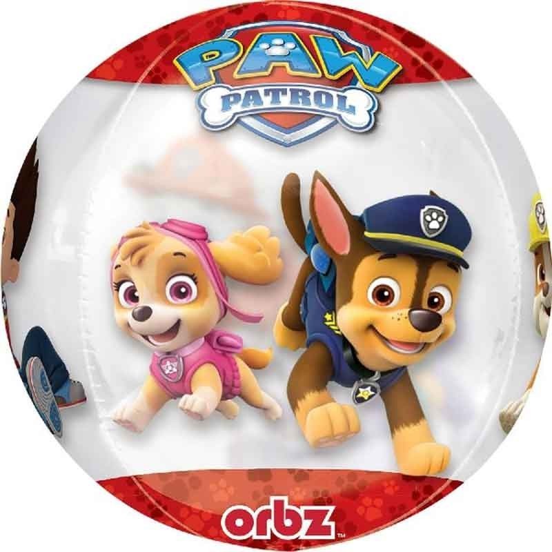 Globo Foil Paw Patrol Orbz 40x38cm