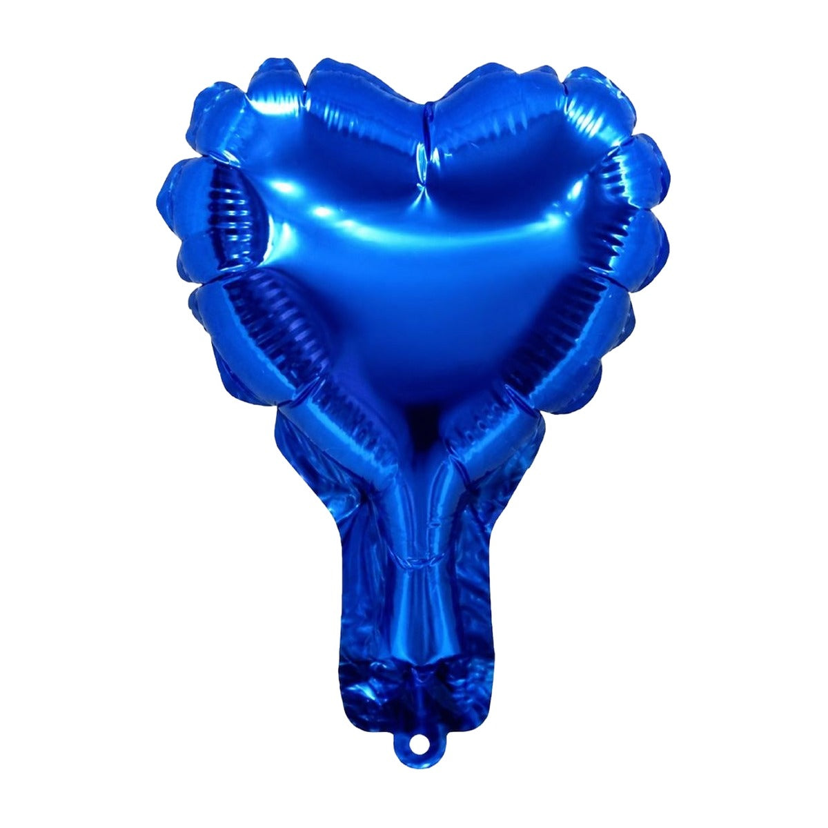 Mini Globos Foil Corazón 12 cm 6 uds - Azul