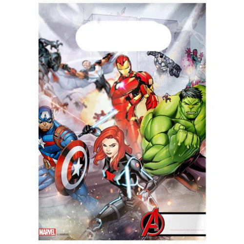 Bolsas Marvel Avengers 6uds