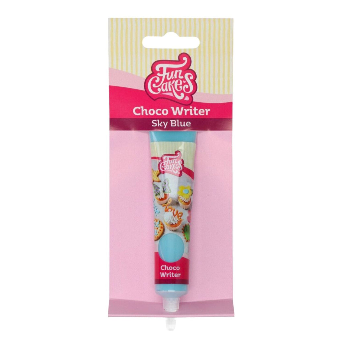 Tubo Escritor de Chocolate Vainilla 25 g - Azul - imagen 7
