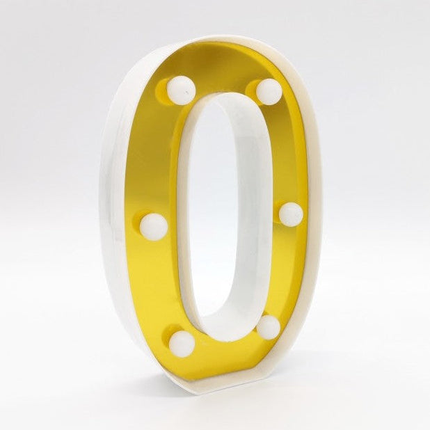 Número Luminoso LED 22 cm