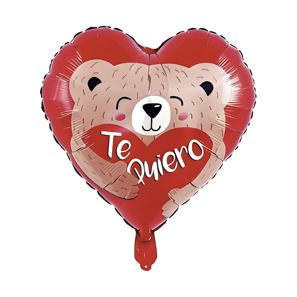 Globo Foil Corazón Osito Te Quiero 45 cm