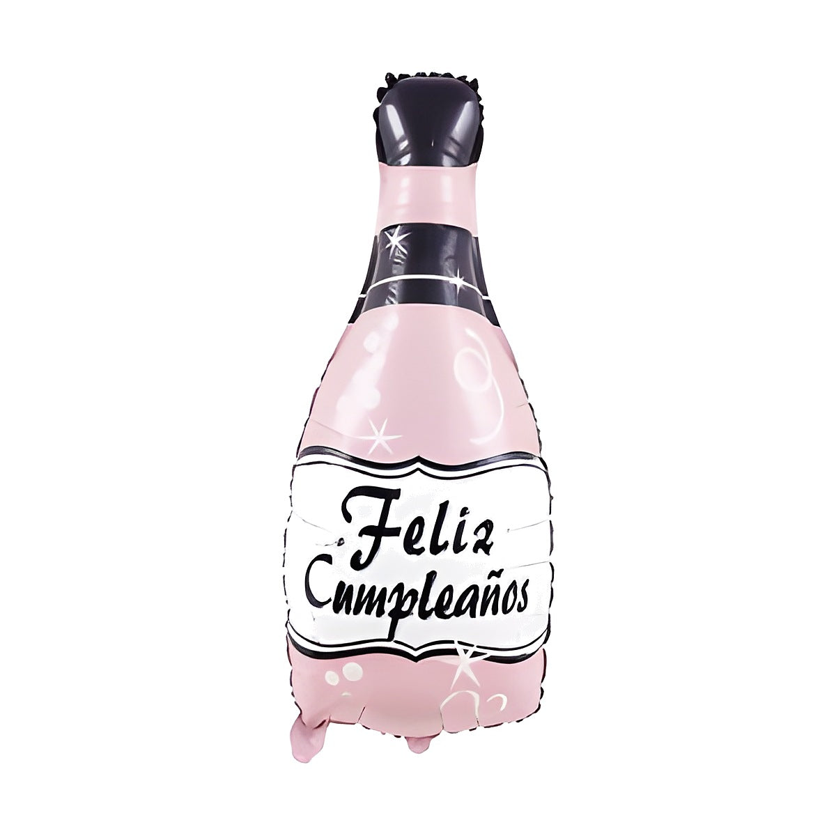 Globo Foil Botella Feliz Cumpleaños 45 x 86 cm