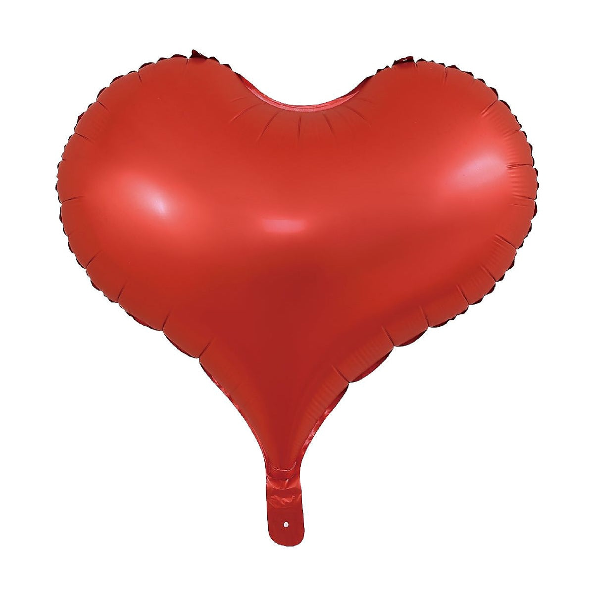 Globo Foil Corazón Rojo Mate 22" 54 x 46 cm