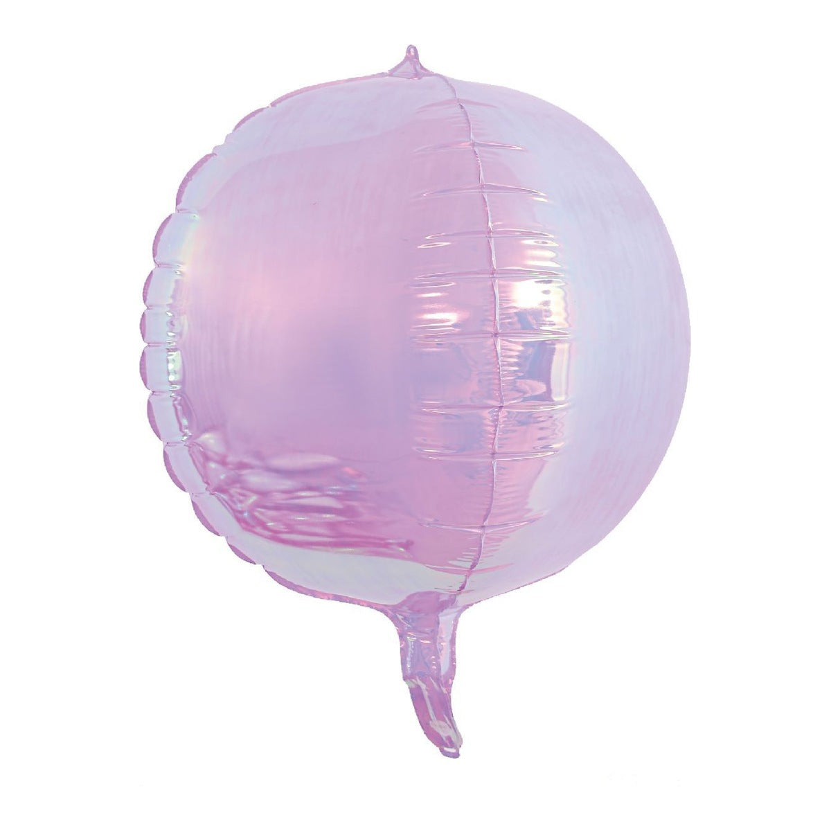 Globo Foil 4D Esfera Iridiscente 22" 40 cm - Lila