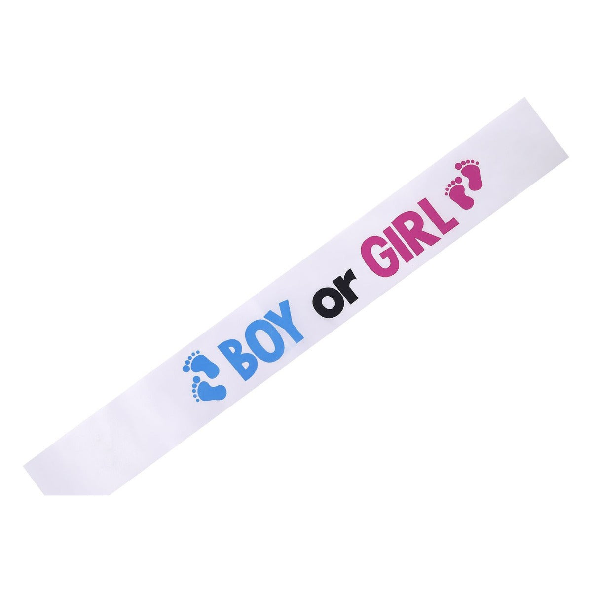 Banda Boy or Girl Blanca 9,5 x 160 cm