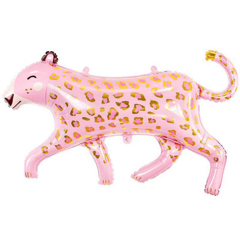 Globo Leopardo Rosa 97 cm