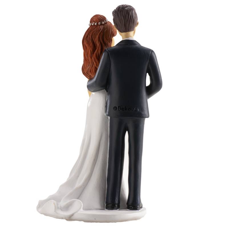 Figura Tarta Pareja de Boda Cogidos de la Mano 18 cm deKora