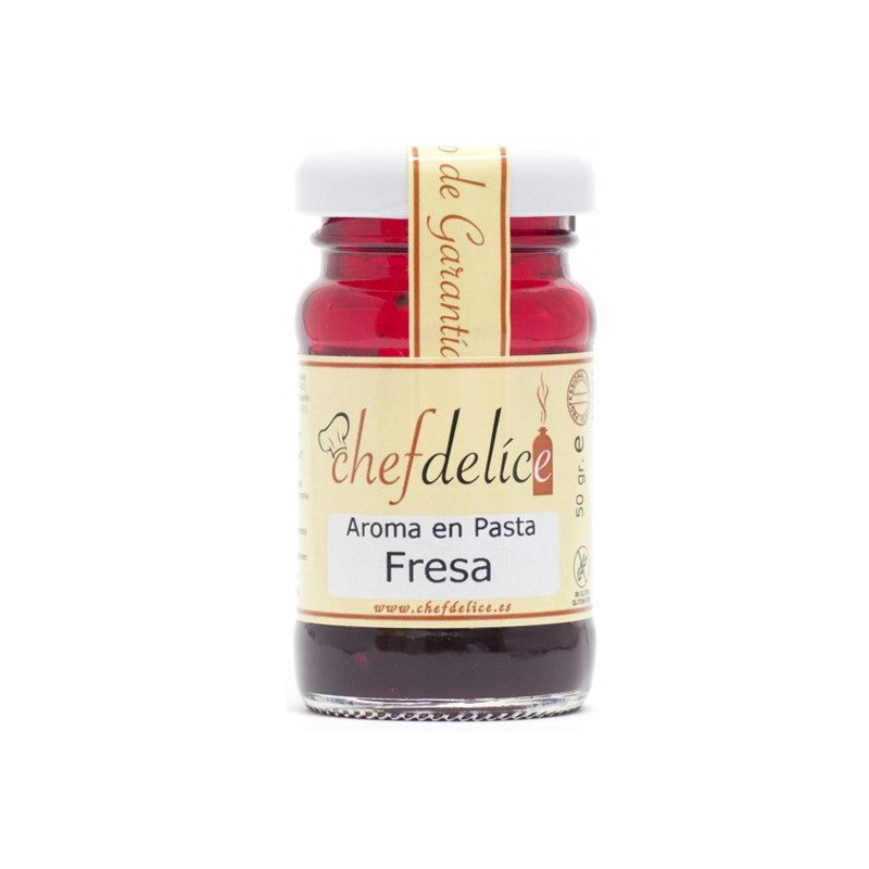 Aroma en Pasta de Fresa Chefdelice 50g