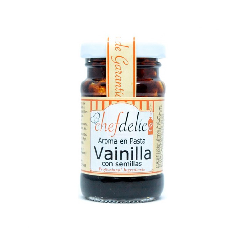 Aroma en Pasta de Vainilla con Semillas Chefdelice 50g