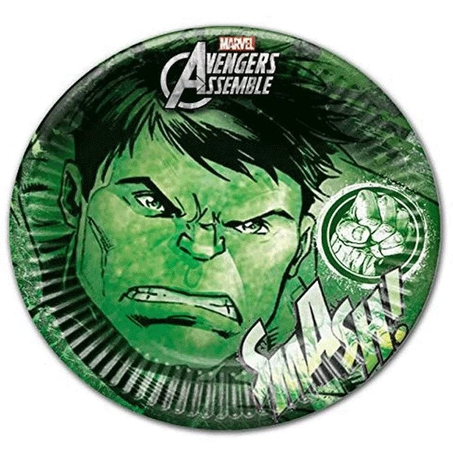 Platos Hulk 23cm 8uds