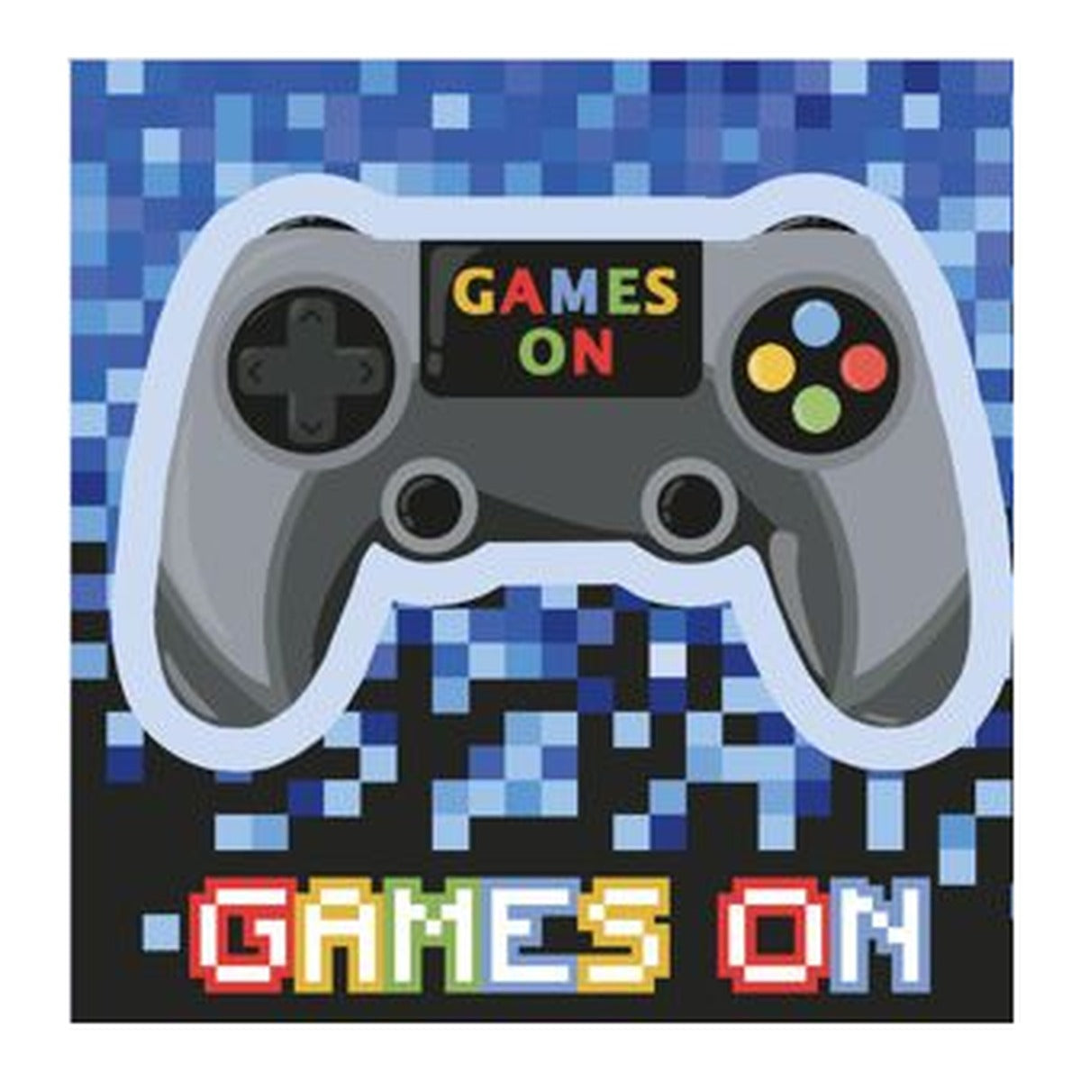 Servilletas de Papel Gamer Games On 33 x 33 cm 30 uds