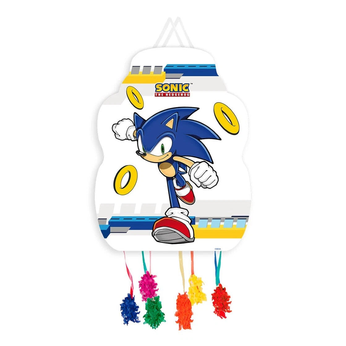 Piñata Sonic The Hedgehog 46 × 33 cm