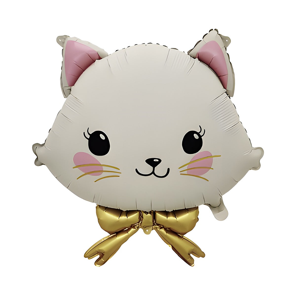 Globo Foil Gatito con Lazo 62 x 72 cm
