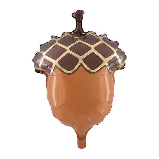 Globo Foil Bellota de Otoño 41 x 60 cm Surtido Naranja