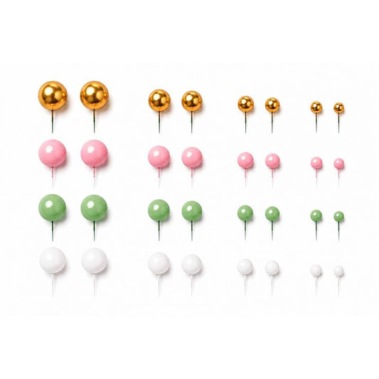 Set 32 Bolas Decorativas Mix Primavera