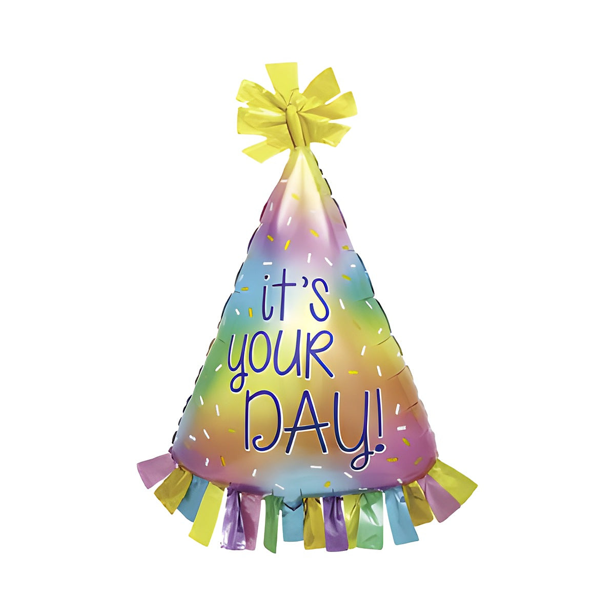 Globo Foil Gorro de Cumpleaños It's Your Day 56 x 89,5 cm
