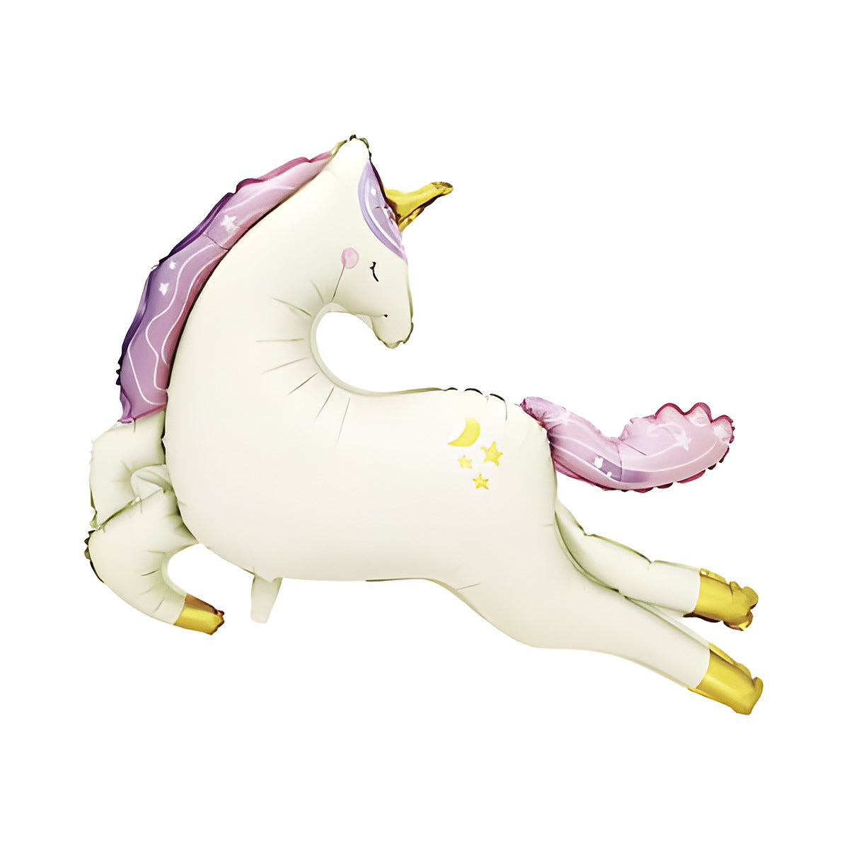 Globo Foil Unicornio Mate 86 x 97 cm
