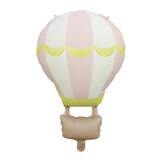 Globo Foil Aerostático Pastel 54 x 87 cm Surtido Rosa