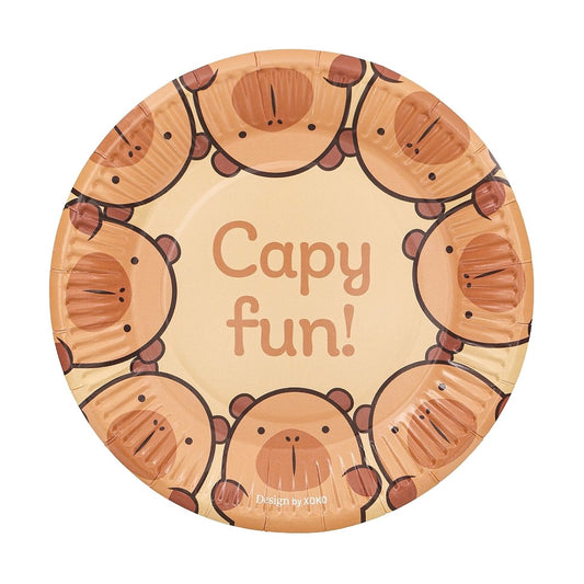 Platos Cartón Capy Fun 6 uds - 18cm y 23cm 18CM