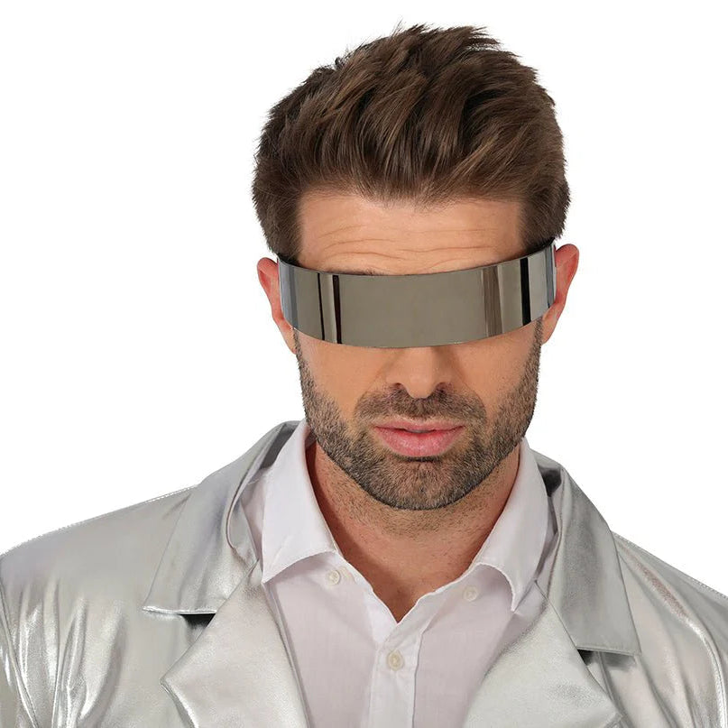 Gafas Plateadas Futuristas - imagen 2