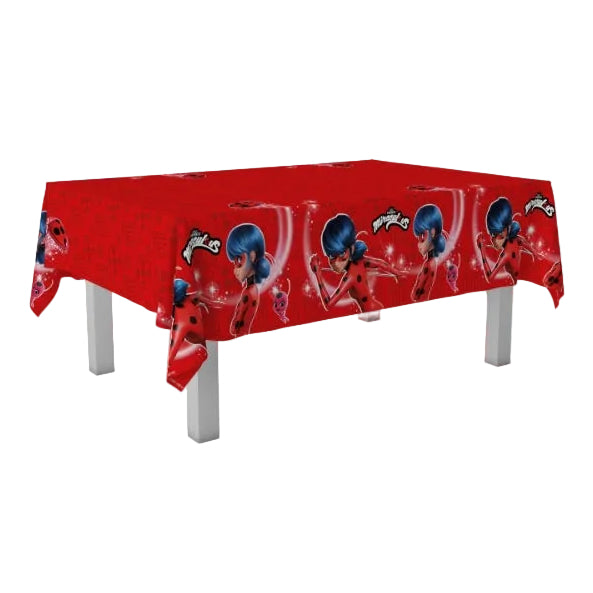 Mantel Plastico Miraculous Ladybug  120 x 180cm 1ud