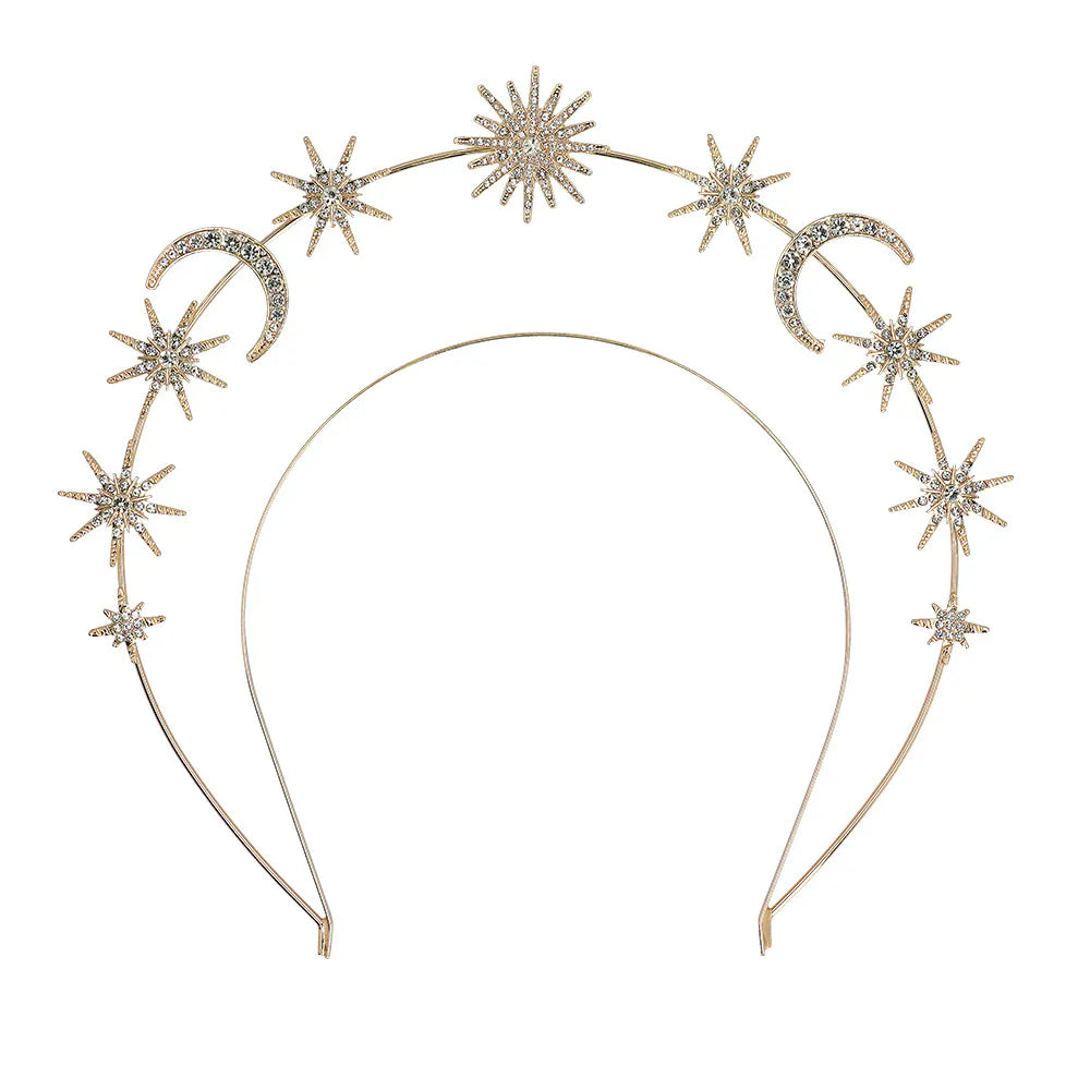 Tiara de Metal Corona Halo Calypso