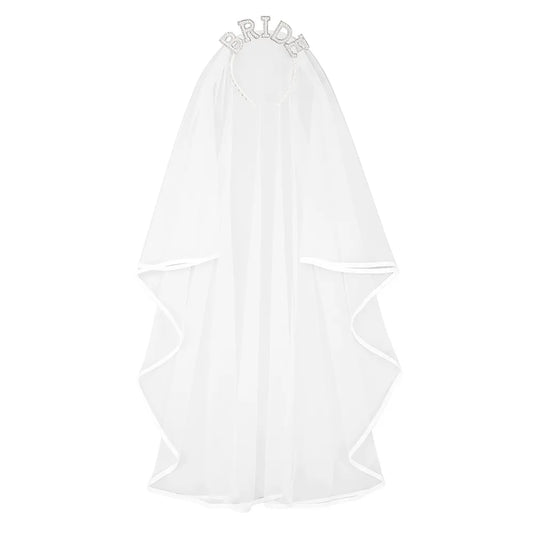 Tiara Novia con Velo