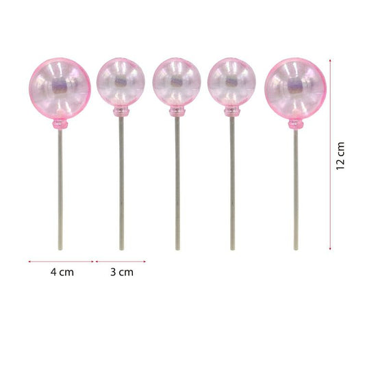 Bolas Decorativas para Tarta 12cm Pack 5 uds